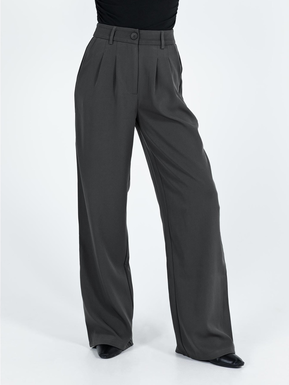 Princess Polly Archer Pants Lower Impact Slate Gray Size 6 NWT